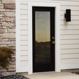 Clear Glass Door