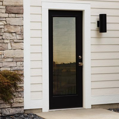 Clear Glass Door