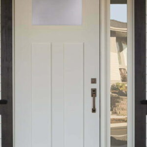 White Laminate Doorlite – Solution Series – Trimlite
