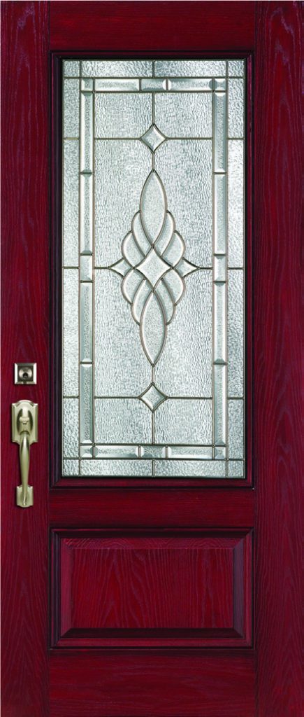 Amsterdam II Glass Design | Door Glass Inserts | Fusion Glass Works Inc.