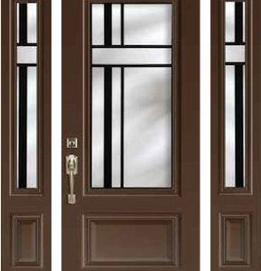 Prague Glass Design | Door Glass Inserts | Fusion Glass Works Inc.