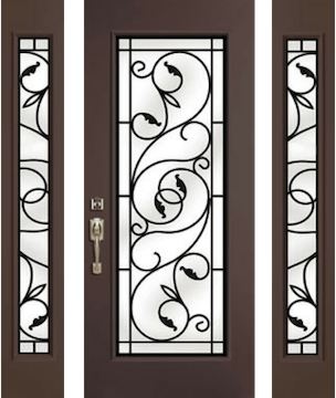 Brela Glass Design | Door Glass Inserts | Fusion Glass Works Inc.