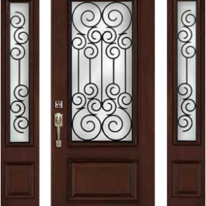 Treviso Glass Design | Door Glass Inserts | Fusion Glass Works Inc
