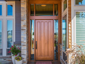 Exterior door