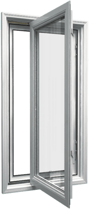 Casement windows Edmonton installation by Canglow Windows