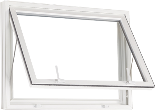 Hopper and egress windows in Edmonton