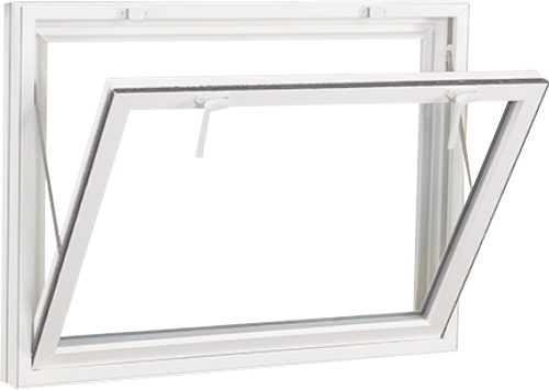 Hopper and egress windows in Edmonton