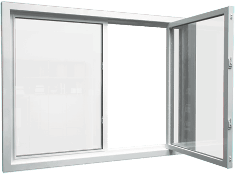 Single slider windows Edmonton homes by Canglow
