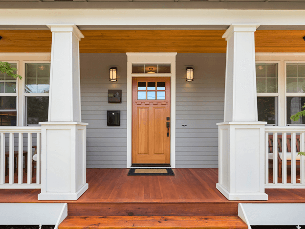 Modern exterior doors Edmonton – Canglow installation example