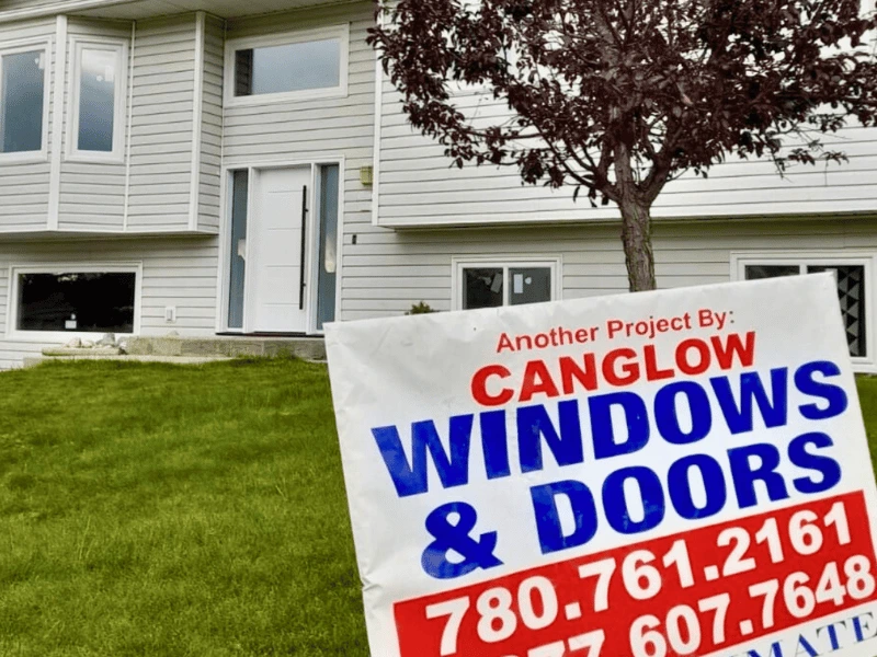 House Vinyl Windows Replaced in Edmonton by Canglow